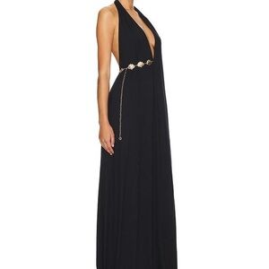 Leslie Amon Speechless Maxi Dress in Black